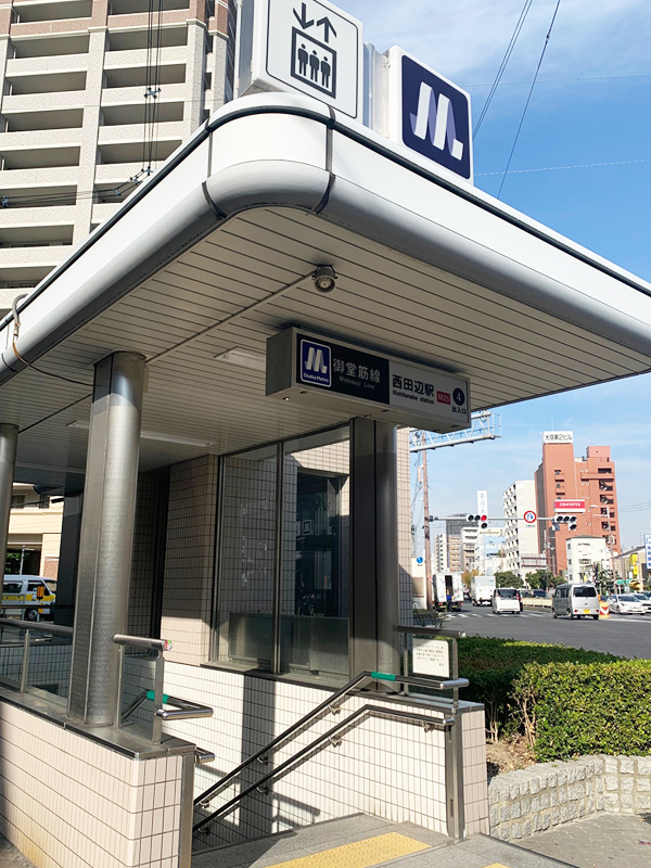 大阪メトロ御堂筋線　西田辺駅４